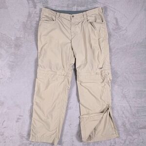 Outdoor Research Womens XL Convertible Zip Off Hiking Trail Pants Gorpcore